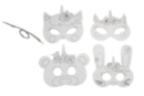 Masques licorne  - Set de 4 - Masques Créatifs 36001 - 10doigts.fr