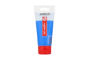 Acrylique Talens 75 ml - bleu outremer 512 - Peinture acrylique artiste - 10doigts.fr