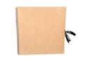 Album kraft carré 30 x 30 cm x 80 pages blanches - Albums et carnets 59761 - 10doigts.fr