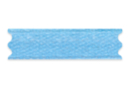 Ruban en satin bleu (largeur 6 mm) - 20 m - Noeuds et rubans 19243 - 10doigts.fr