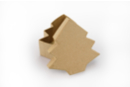Boîte sapin 9 x 10 cm - H : 5 cm - L'unité - Boîtes en carton 11848 - 10doigts.fr