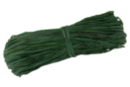 Botte de 50 gr de raphia vert foncé - Paille et Raphia - 10doigts.fr
