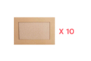 Cadres rectangulaires en carton - Set de 10 - Cadres en carton 44780 - 10doigts.fr