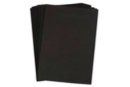 Caoutchouc mousse Noir - 10 feuilles 20 x 30 cm - Caoutchouc Mousse - 10doigts.fr