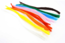 Fil chenille multicolore 30 cm - 24 pièces - Chenilles, cure-pipe - 10doigts.fr