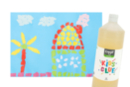 Colle naturelle pour enfants - Flacon 1 litre - Colles scolaires 59652 - 10doigts.fr