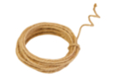 Corde jute armée 3 m - Naturelle - Corde naturelle 32123 - 10doigts.fr