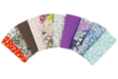 Coupons de tissu en coton imprimé (43 x 53 cm) - 10 motifs assortis - Coupons de tissus - 10doigts.fr