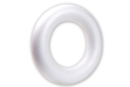 Couronne en polystyrène - Ø 22 cm - Formes à décorer - Polystyrène - 10doigts.fr