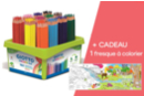 Crayons Giotto Colors 3.0 - Classpack de 192 crayons  + CADEAU - Crayons de couleurs 57022 - 10doigts.fr