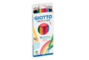 Crayons Giotto Colors 3.0 - Pochette 12 crayons - Crayons de couleurs - 10doigts.fr
