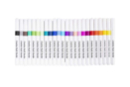 Feutres acryliques multi supports - 24 couleurs  - Marqueurs peinture - 10doigts.fr