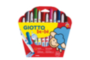 Feutres Giotto Bé-bé, super lavables - 12 feutres - Dessin 1er âge 04394 - 10doigts.fr