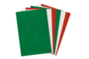 Feutrine couleurs de Noël - 6 feuilles 20 x 30 cm - Feuilles de feutrine - 10doigts.fr