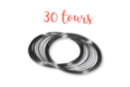 Fil mémoire 30 tours Ø 6 cm - Bracelets 01291 - 10doigts.fr