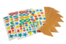 Kit couronnes de carnaval + gommettes - 4 pièces - Kits créatifs Carnaval - Activités manuelles et de bricolage pour Carnaval - 10doigts.fr