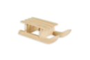 Mini luge en bois - Objets en bois Noël - 10doigts.fr