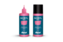Peinture acrylique mate 80 ml - Rose - Peinture acrylique mate - 10doigts.fr