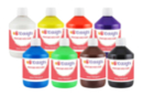 Peinture acrylique 500 ml - 8 couleurs - Peinture acrylique 10doigts - 10doigts.fr