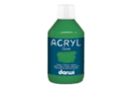 Peinture acrylique mate 250 ml - Vert foncé - Peinture acrylique mate 07963 - 10doigts.fr