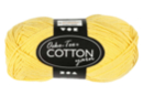 Pelote extra qualité 100% coton - jaune - Fils à tricoter 44272 - 10doigts.fr