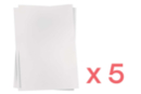 Plastique magique translucide - 5 feuilles - Feuilles plastique fou pour enfants – Loisirs créatifs et ludiques - 10doigts.fr