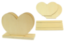 Porte-courrier coeur en bois - Objets pour le bureau - 10doigts.fr