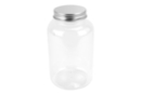 Pot en plastique 500 ml avec couvercle  - Plastique Transparent - 10doigts.fr
