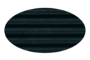 Carton  ondulé 50 x 70 cm noir - 1 rouleau - Carton ondulé 12242 - 10doigts.fr