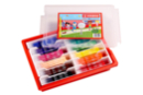 Schoolpack 144 feutres de coloriage STABILO power - Feutres pointes moyennes 37051 - 10doigts.fr