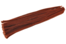 Chenilles 30 cm x Ø 4 mm (100 pièces) - marron - Chenilles, cure-pipe - 10doigts.fr