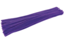 Chenilles 30 cm x Ø 4 mm (100 pièces) - violet - Chenilles, cure-pipe - 10doigts.fr