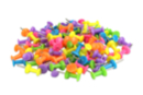 Set de 100 punaises couleurs assorties - Clous et épingles - 10doigts.fr