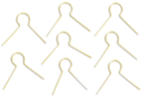 Attaches dorées à piquer 3 cm - 20 pcs - Clous et épingles - 10doigts.fr