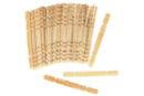 Bâtonnets en bois naturel - Lot de 50 - Accessoires en bois - 10doigts.fr