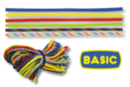 Paracordes thème "BASIC" - Set de 6 couleurs - Paracorde - 10doigts.fr