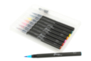 8 Feutres aquarelle + 1 pinceau à réserve - Feutres fantaisies 57490 - 10doigts.fr