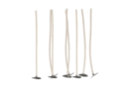 Mèches à bougies avec base, Longueur 10 cm - 8 pièces - Mèches et Accessoires Bougies - 10doigts.fr