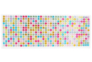 Strass autocollants en bande, multicolore - 504 pcs - Strass - 10doigts.fr