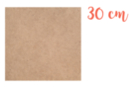 Support carré MDF 30 x 30 cm (Epaisseur : 5 mm) - Supports Mosaïques 11326 - 10doigts.fr