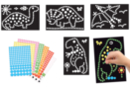 Tableaux "Dinosaures"- Set de 4 tableaux - Kits carteries - 10doigts.fr
