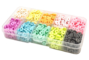 Coffret de perles heishi, 10 couleurs pastel - 1500 pcs - Perles Heishi et coquillages - 10doigts.fr
