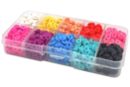 Coffret de perles heishi, 10 couleurs vives - 1500 pcs - Perles Heishi et coquillages - 10doigts.fr