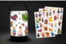 Veilleuse LED + gommettes princesses et chevaliers (CADEAU) - Articles lumineux, guirlandes et bougies LED 59631 - 10doigts.fr