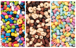 Perles Tons Neutres - Couleurs de perles - 10doigts.fr