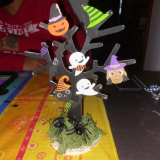 L'arbre d'halloween - 10doigts.fr