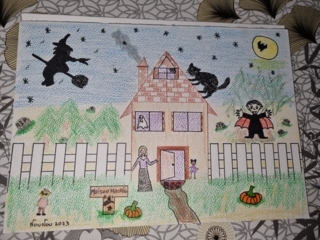 Dessin halloween ( défi pour les parents) - 10doigts.fr