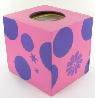 Boite à Mouchoirs - Déco du bois - 10doigts.fr