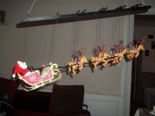 envole du pére noël - Pâques, Noël - 10doigts.fr