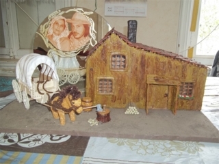 la petite maison dans la prairie - Modelage - 10doigts.fr